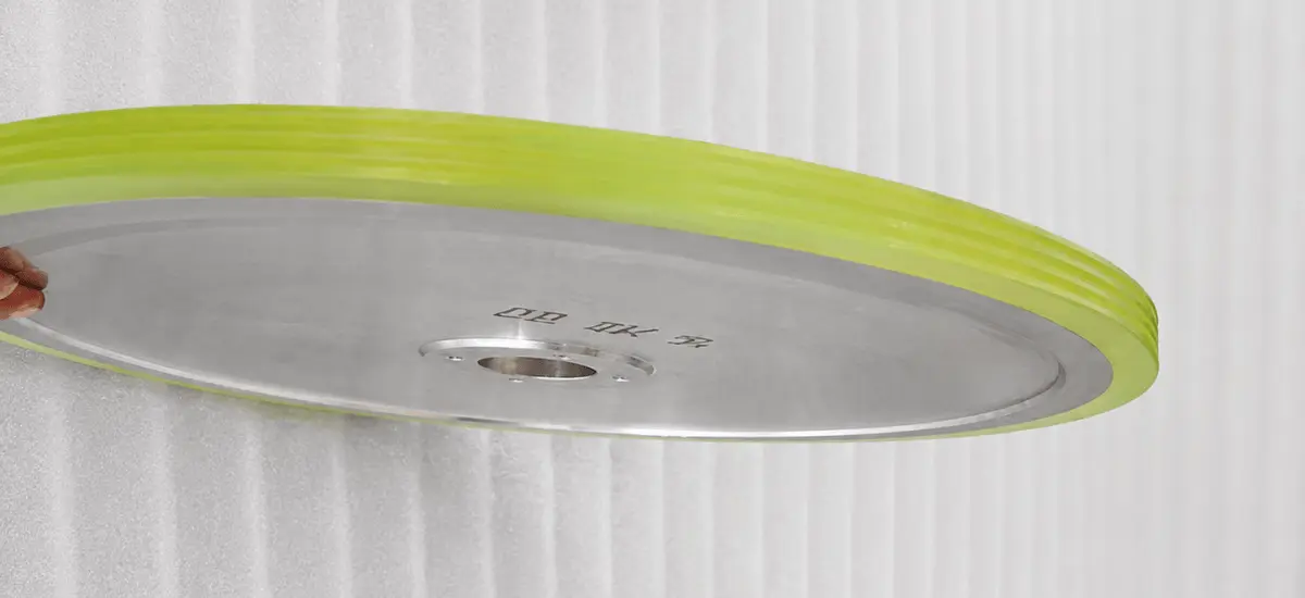 Aluminum Pulley with PU Coating Aluminum Pulley with PU Coating