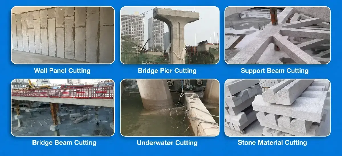 Application Fields of Stone Electric Wire Saw Machines