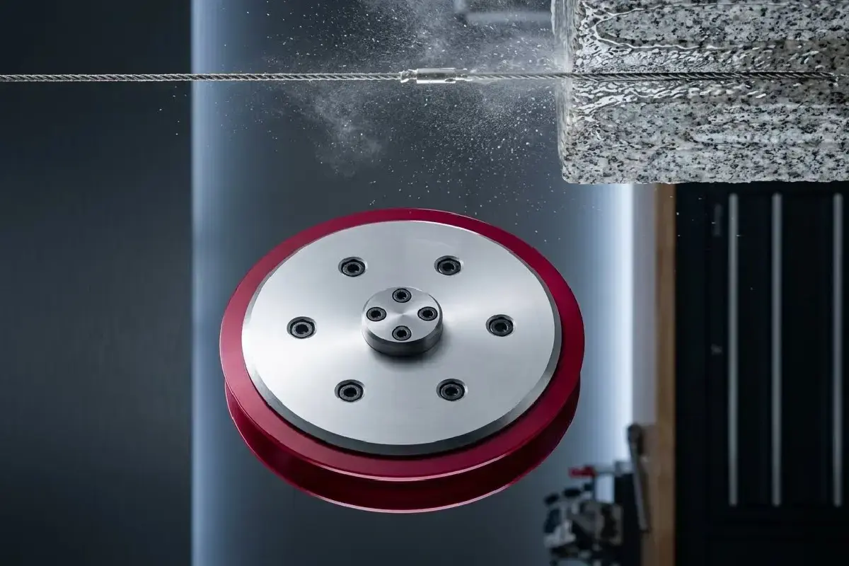 Wire Saw Wheel Assembly