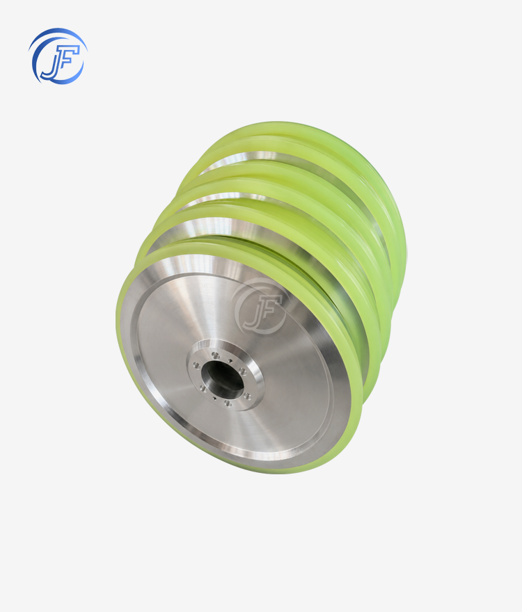 Aluminum Pulley with PU Coating